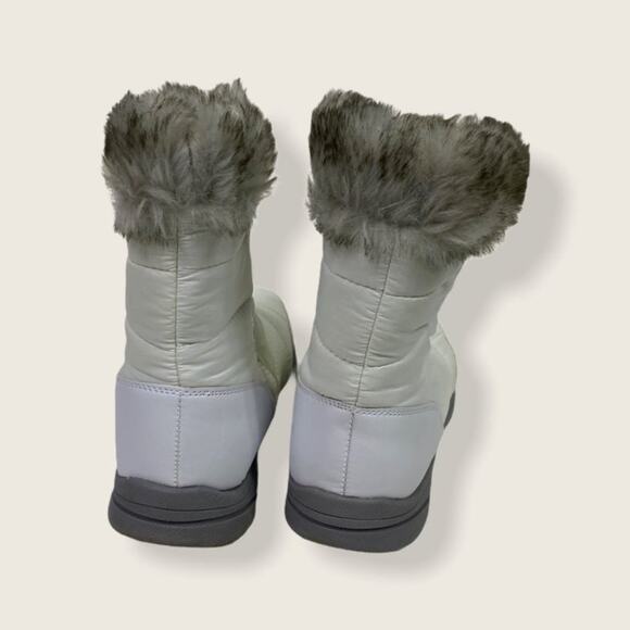 Everlast Cozy Piper Fluffy Lined Warm Fall Winter Short Boots Size 9 White - Picture 2 of 10